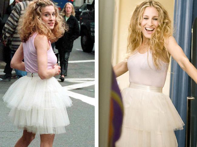 Sarah Jessica Parker's Sex and the City character, Carrie Bradshaw, is known for wearing tutus in New York. Picture: Supplied