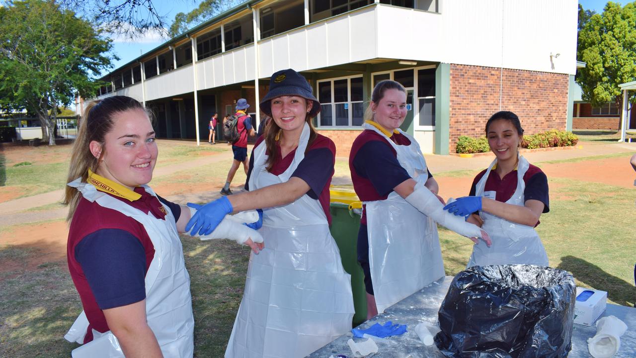 NEXT GENERATION: Aspire2Health program at Chinchilla State High School on Tuesday, September 8, 2020. Pic: Peta McEachern