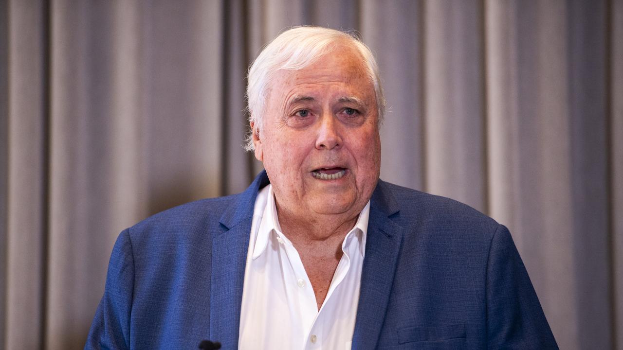 Clive Palmer claims provisions of the election laws are unconstitutional. Picture: NewsWire / Jeremy Piper