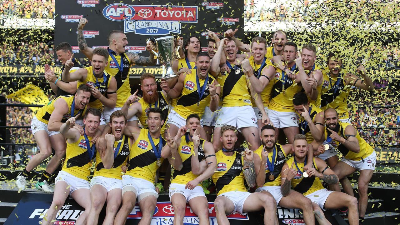 Richmond will be hot favourites for the Premiership again in 2020