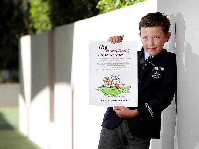 Mosman Prep Year 6 student Will Rumsby, 11. Picture: Troy Snook