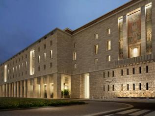 A render of the new hotel in Rome. Picture: Supplied