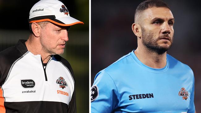 Michael Maguire and Robbie Farah.