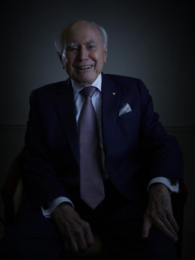 Former prime minister John Howard. Picture: Nick Cubbin