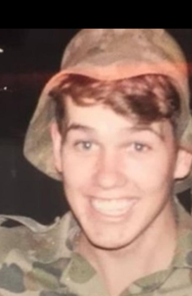 Ex serviceman Miles Wootten in 1994