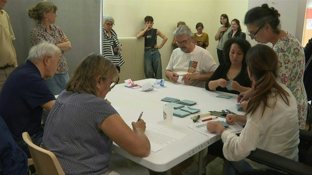 French voters turn out en masse as far right eyes huge gains | news.com ...