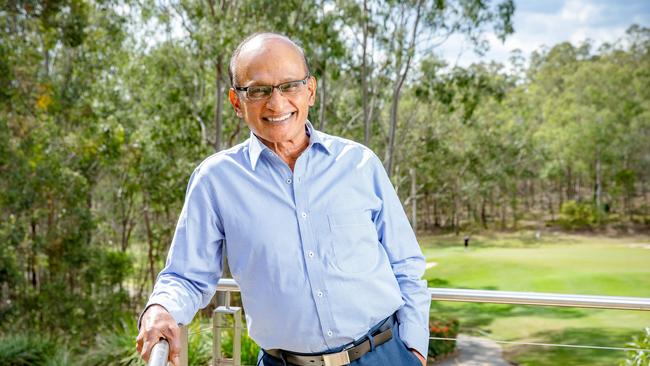 Billionaire Maha Sinnathamby is seeing first hand the effect the global pandemic is having on all facets of the property market. Picture: AAP