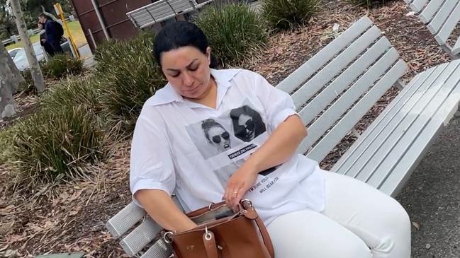 Masuma Hosseini pleaded guilty in Moorabbin Magistrates' Court after failing to stop after a collision that left one car smashed up.