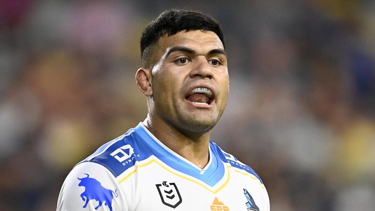 David Fifita of the Titans. Photo by Ian Hitchcock/Getty Images.