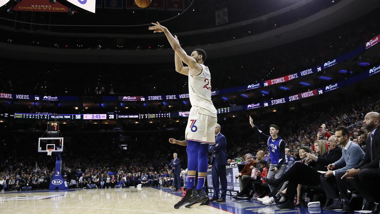 Video: Watch 76ers' Ben Simmons Make 3-Pointer to Shock NBA World, News,  Scores, Highlights, Stats, and Rumors