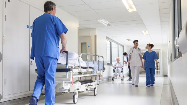 The most recent data shows almost 20,000 patients in public hospitals were waiting to be discharged into appropriate residential or in-home care, and about 10 per cent had been waiting more than 35 days.