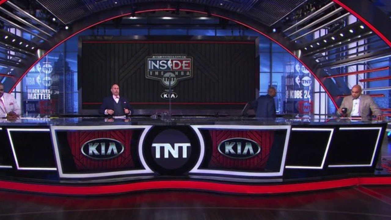 NBA 2020 Kenny Smith walks out on TNT studio in powerful display