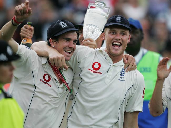 Back in the day ... Freddie Flintoff at the height of his game. Picture: Supplied.