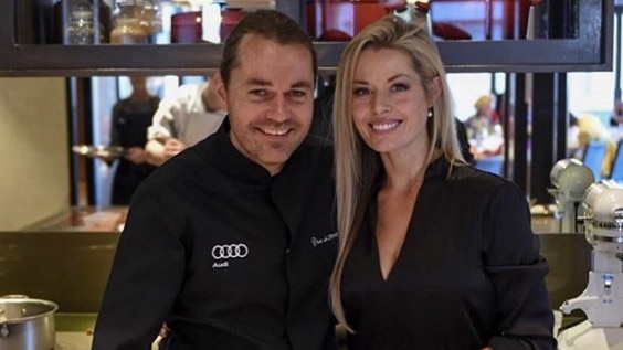 Shannon Bennett and Madeleine West have made millions in property deals after standout renovations. Picture: Instagram