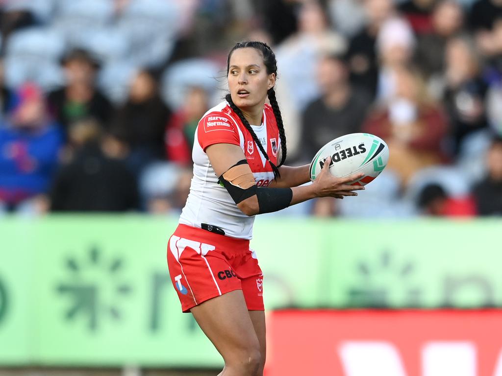 Tyla Nathan-Wong has been named on an extended bench for the Dragons in Round 3. Picture: NRL Photos