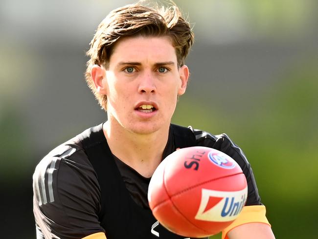 Talented youngster Will Day looks like a player of the future. Picture: Quinn Rooney/Getty Images