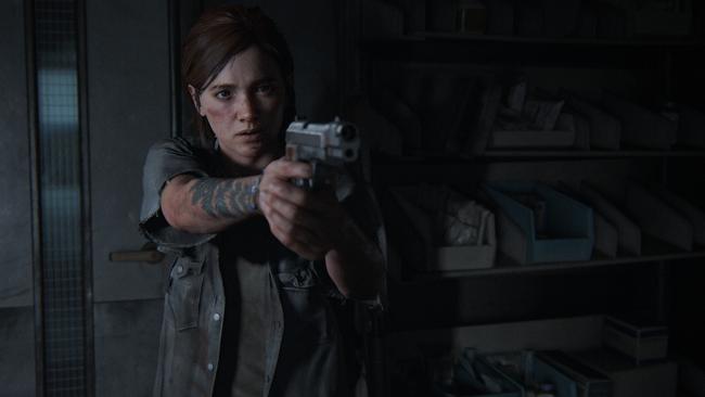 The game version of Ellie in The Last of Us Part II. Picture: Naughty Dog/PlayStation