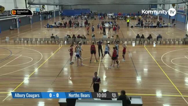 Replay: Waratah Jnr Premier League Finals and State Champs - Albury Cougars v Norths Bears (U16 Girls)