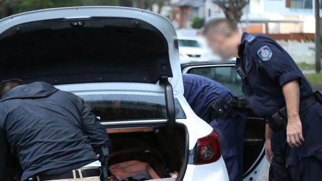 Police conducted a number of raids to crack down on the Comanchero bikie gang.