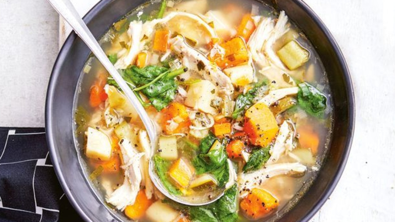 Slow cook some chicken soup. Picture: Supplied