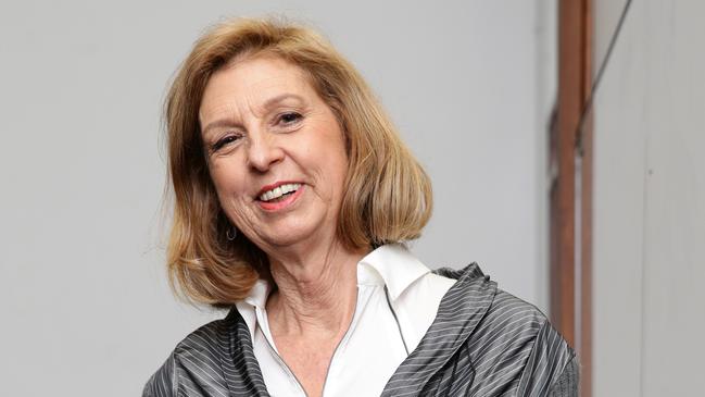 Bettina Arndt after her talk at the University of Sydney. Picture: Jonathan Ng