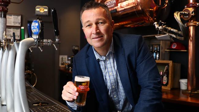 Carlton and United Breweries (CUB) CEO Peter Filipovic. Picture: Aaron Francis