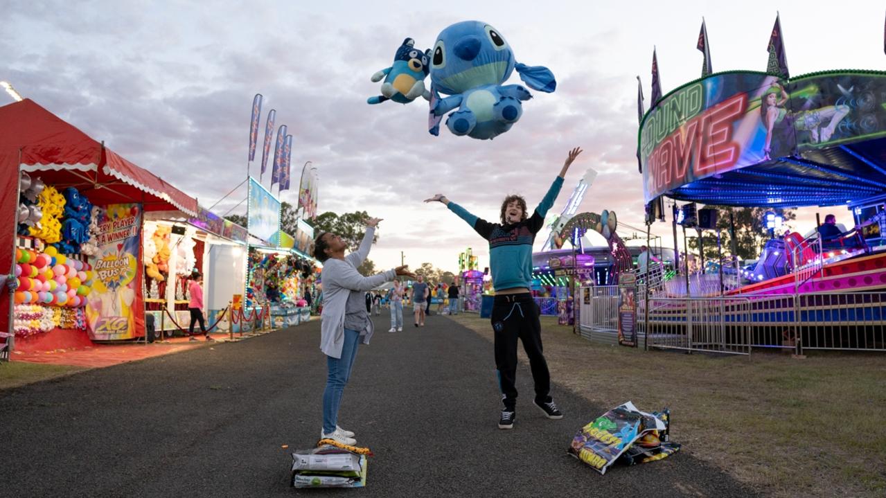 Dallin and Ronice at the Gympie Show, Thursday May 18, 2023 Picture: Christine Schindler