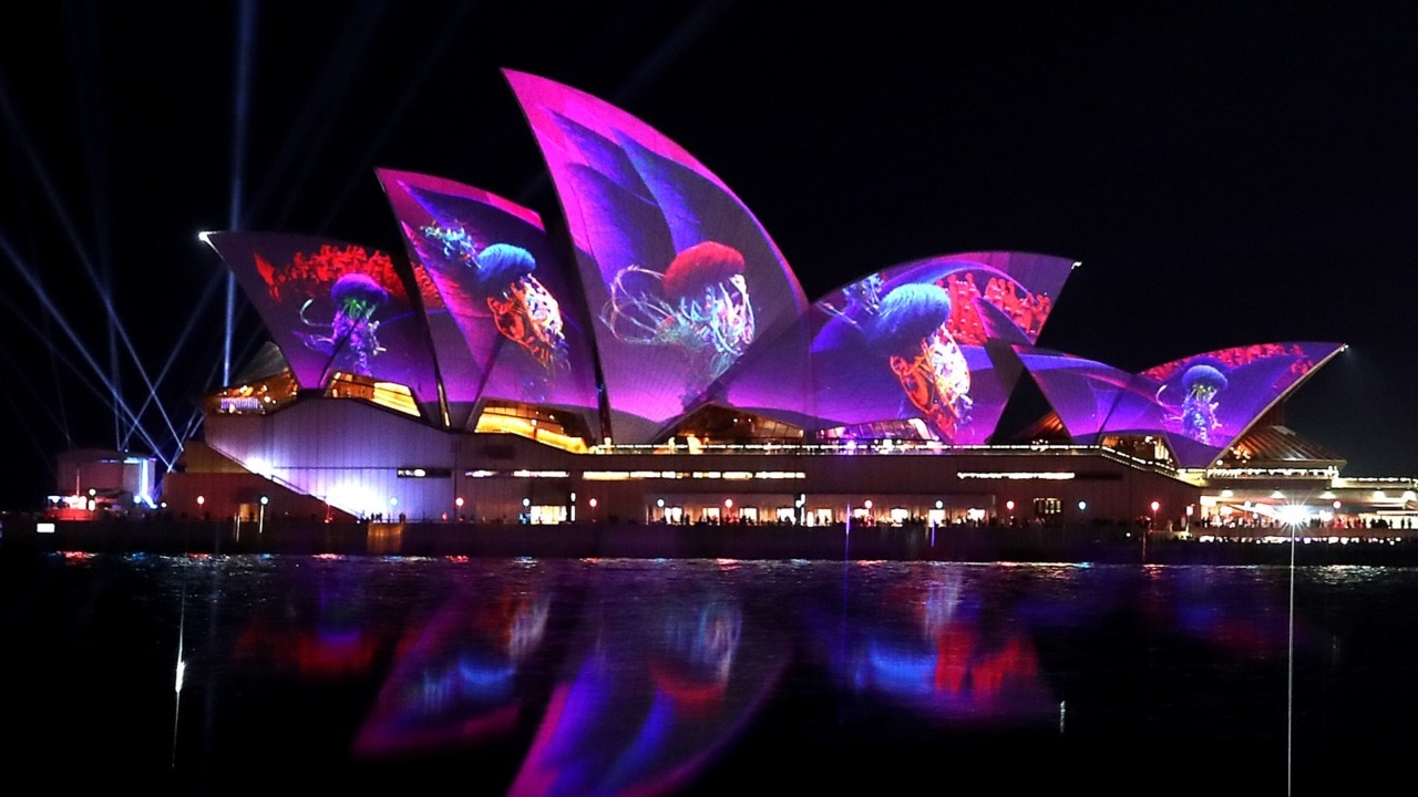 Vivid festival lights up Sydney Harbour after two years of COVID19