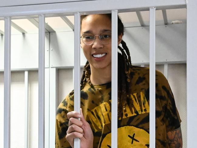 US WNBA basketball superstar Brittney Griner is headed home. Picture: AFP