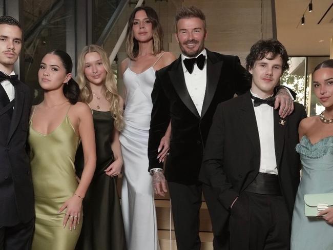 Brooklyn and Nicola were noticeably absent from David Beckham’s 50th birthday celebration. Picture: Instagram/davidbeckham