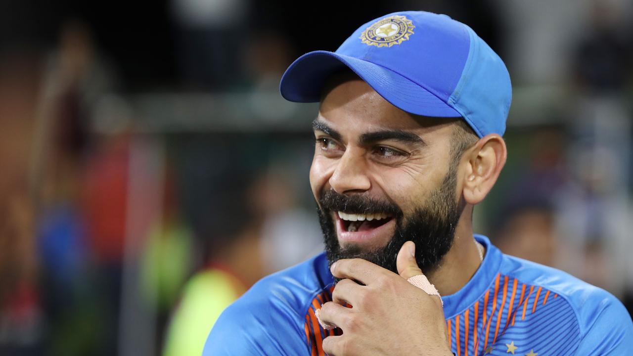 India captain Virat Kohli was named the ICC's male cricketer of the decade as Australia all-rounder Ellyse Perry swept the top women's awards. (Photo by MICHAEL BRADLEY / AFP)