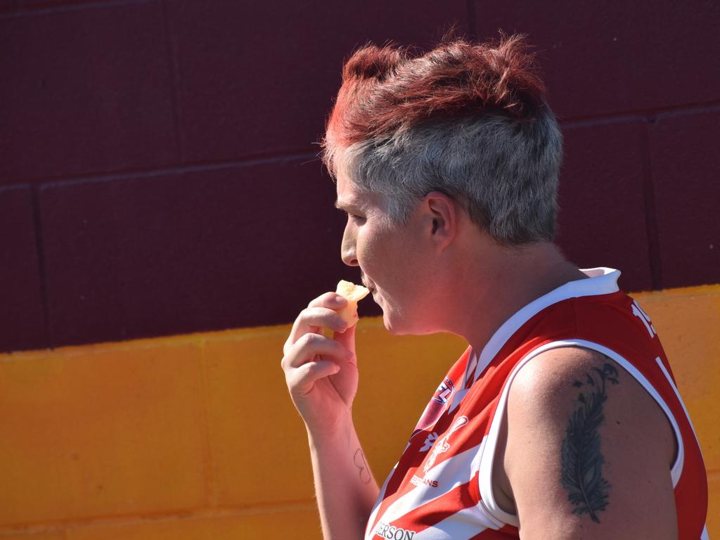 Faces of the AFL Capricornia senior grand final day at Stenlake Park, Rockhampton, on August 31, 2024.