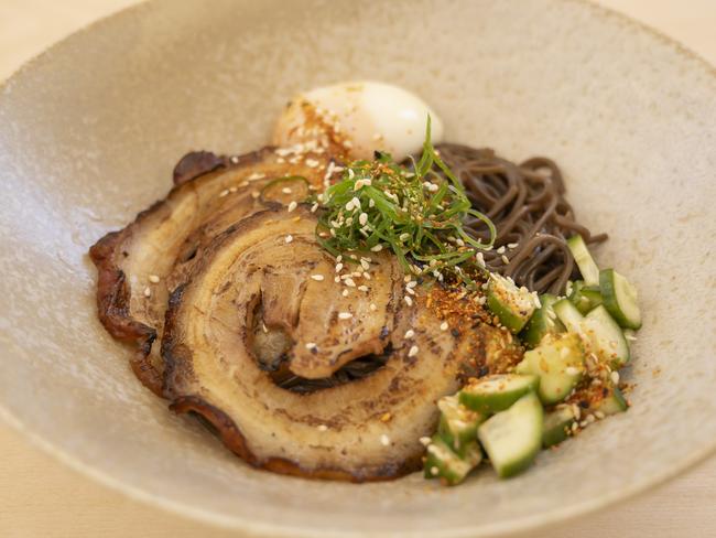 Erda’s Chashu Soba which is a classic Japanese dish. Picture: Caroline Tan