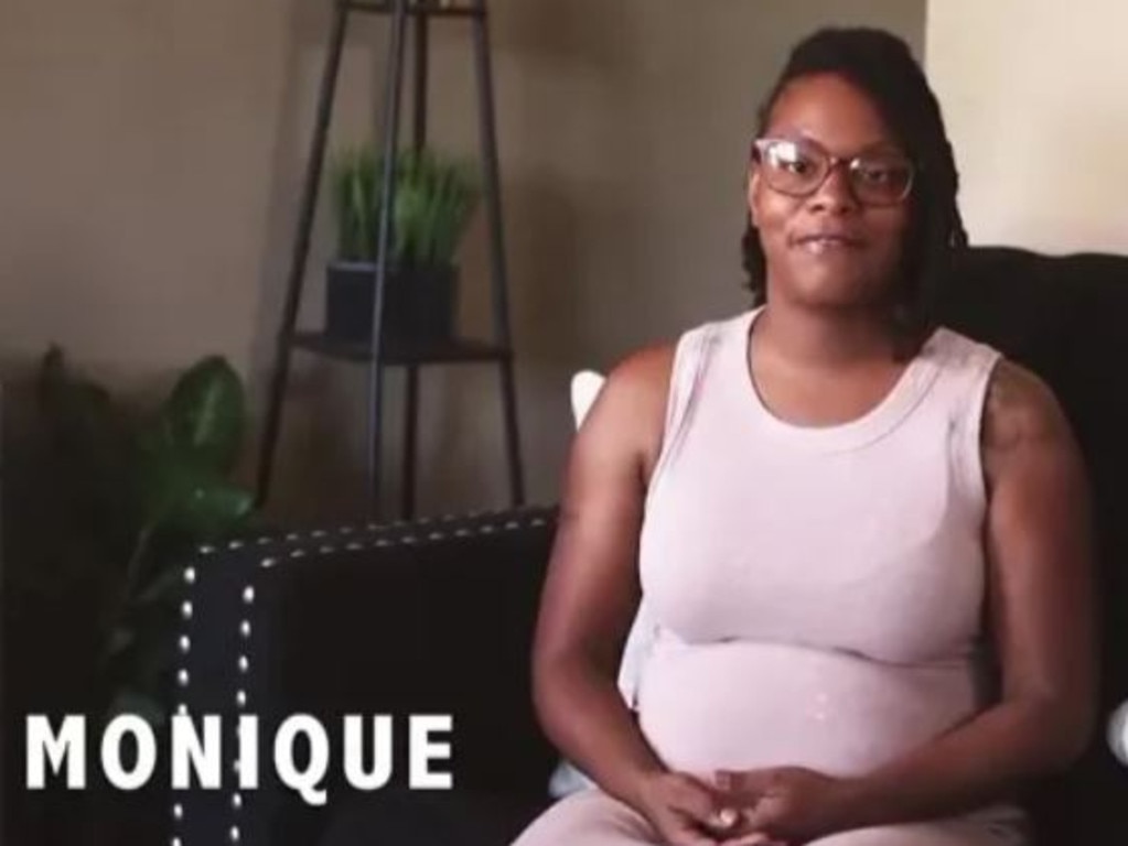 Monique is pregnant with her second child to Arthur. Picture: YouTube/Truly TV