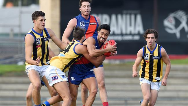 Damandeep Aujla is a big in for Pascoe Vale in 2021. Picture: Steve Tanner