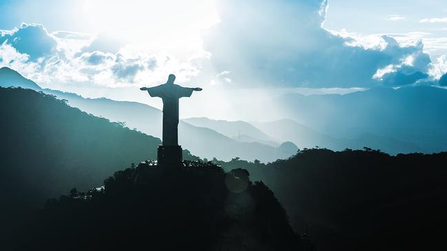 Christ the Redeemer in Rio de Janeiro, Brazil.