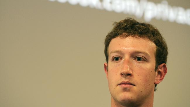 Facebook founder and CEO Mark Zuckerberg has had a rough 12 months. Picture: Gabriel Bouys/ AFP