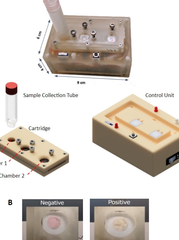 A detailed look at the device.