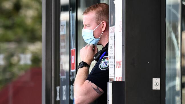 The Queensland Police Service is making COVID-19 vaccinations mandatory for all officers and staff, issuing a deadline for employees to be fully vaccinated by early next year. Picture: NCA NewsWire / Dan Peled