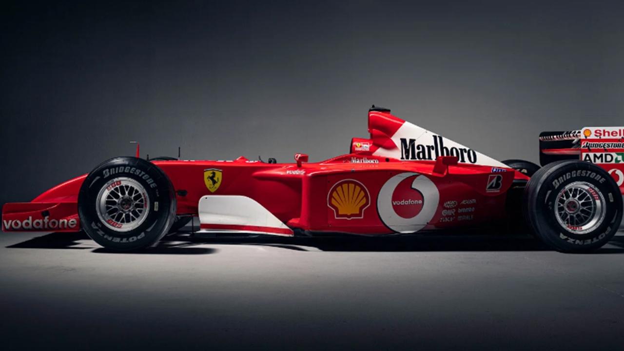 Michael Schumacher’s 2002 Australian Grand Prix-Winning F2001b.