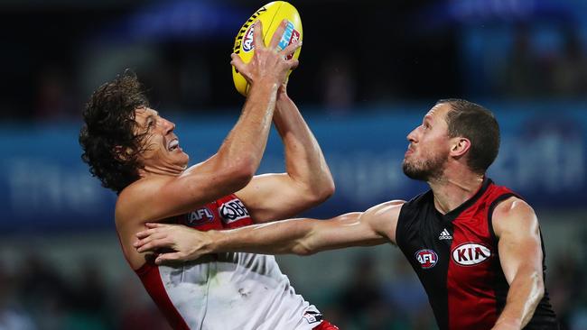 Kurt Tippett has been struggling for Sydney. Picture: Phil Hillyard