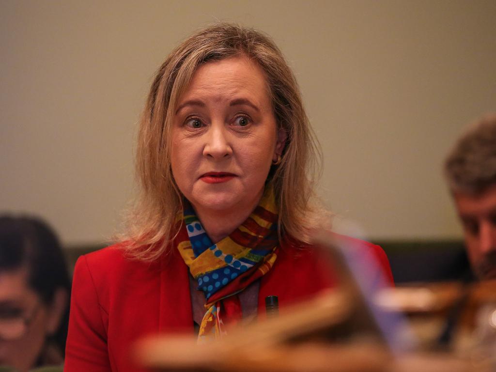 QLD Attorney-General Yvette D'Ath during question time at Queensland parliament. Picture: NCA NewsWire/Glenn Campbell