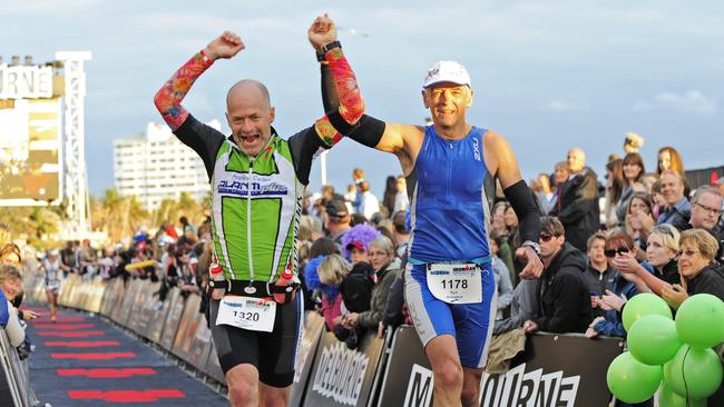 Sunday’s sold-out Ironman event could become a duathlon.