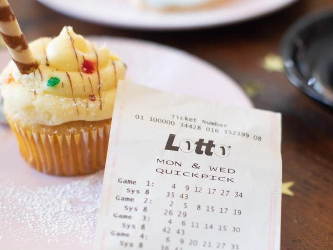 Generic shot of Lucky Lotteries ticketlottery ticket
