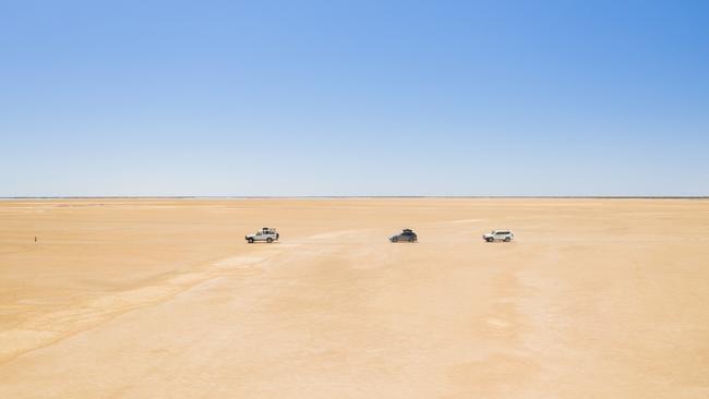 Yagurli Tours takes visitors out on to the saltpan.