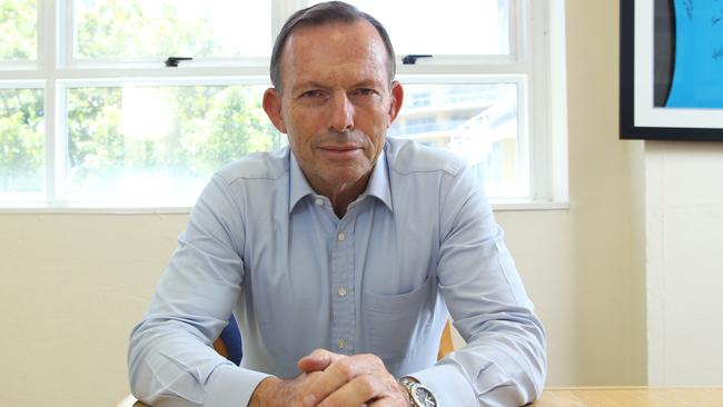 Former Liberal Prime Minister and current member for Warringah Tony Abbott. Picture: Britta Campion