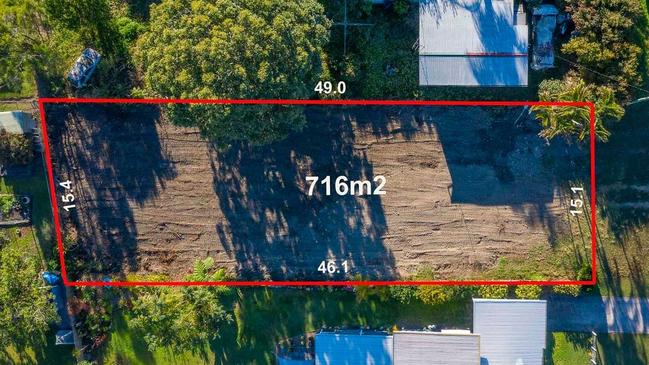 This 716sq m block at Donnybrook is one of the cheapest in the Moreton Bay region