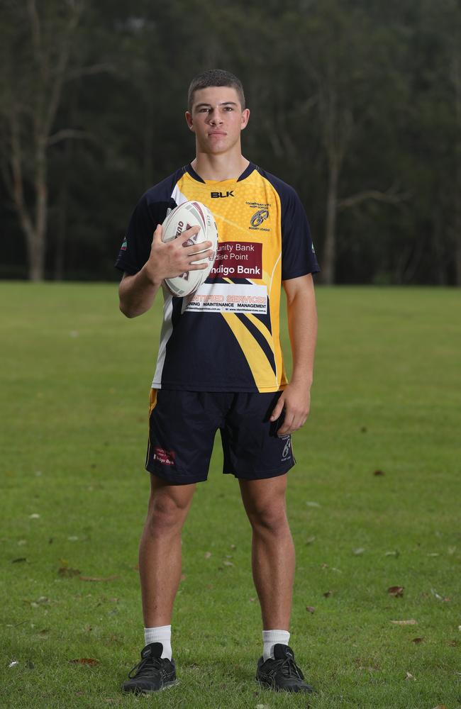 Coombabah State High School’s Lewis Symonds. Picture Glenn Hampson.