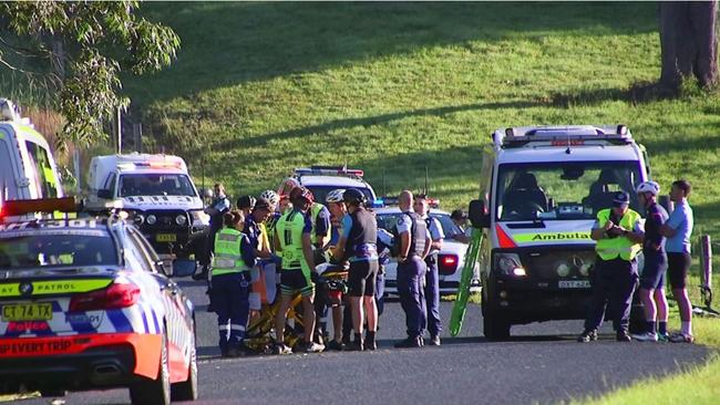 The crash took place in the early hours of April 15 when the men were cycling down Central Bucca Rd, Bucca. Photo by Frank Redward.