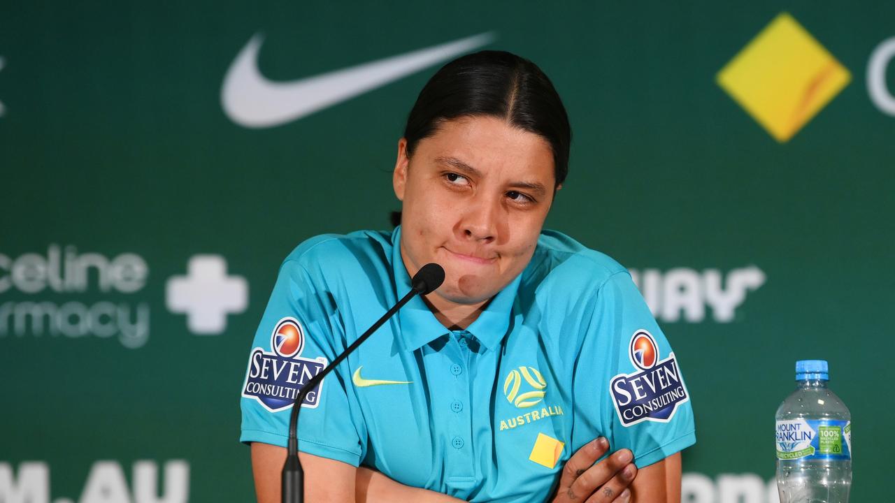 Craig Foster’s extraordinary backflip on Sam Kerr question